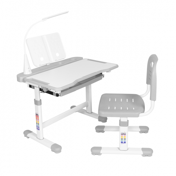 комплект anatomica vitera парта + стул + выдвижной ящик + подставка + светильник Anatomica 